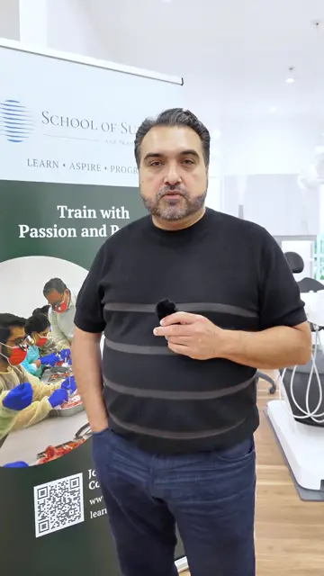 Live patient surgery video